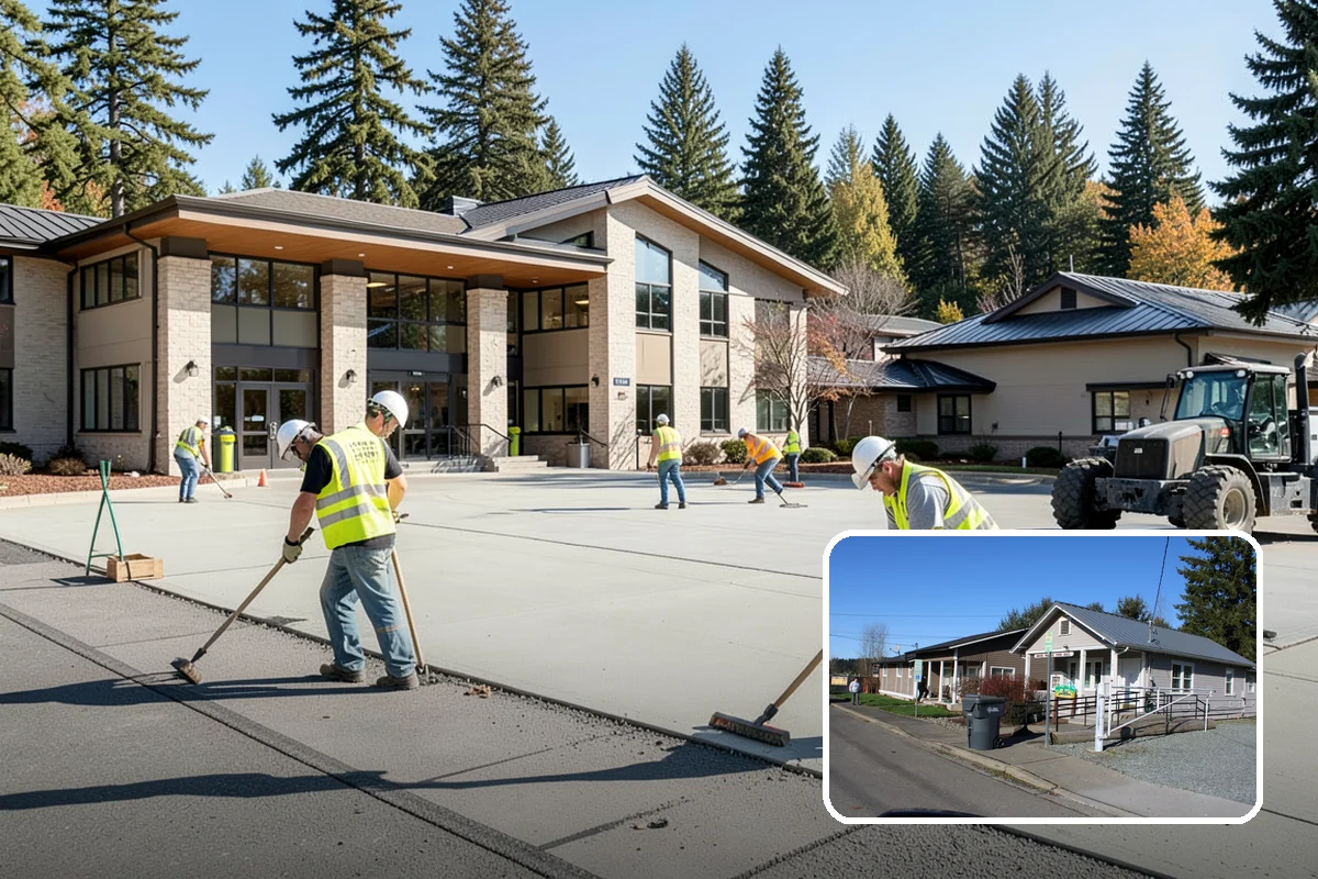 Gateway & Entry Landscaping in South Prairie, Pierce County, WA - Designed entries strengthen civic identity and first impressions