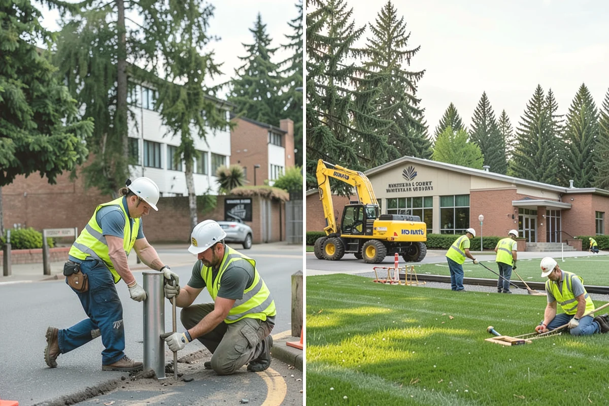 Gateway & Entry Landscaping in Steilacoom, Pierce County, WA - We assess the gateway or entry and develop a planting design