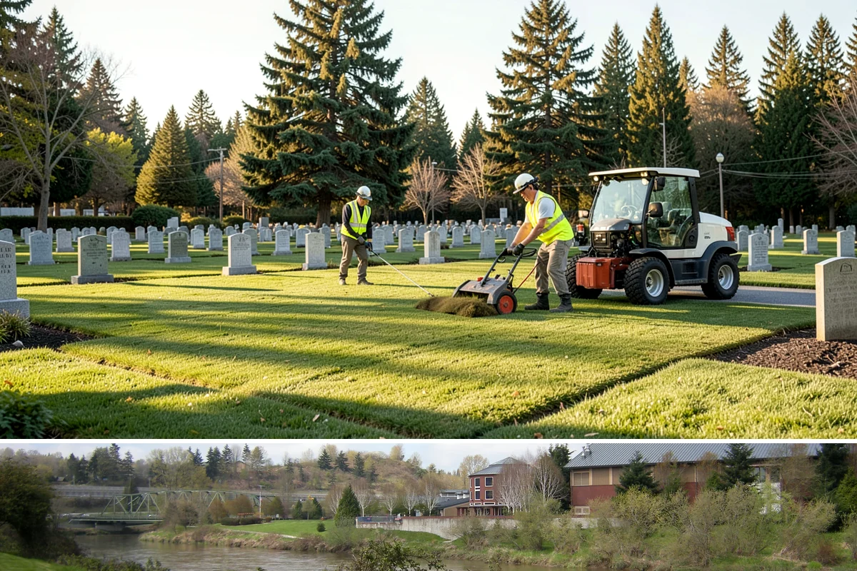 Gateway & Entry Landscaping in Tukwila, King County, WA - Primary installation occurs in spring and fall, with seasonal color rotations and upkeep keeping entries attractive through every...