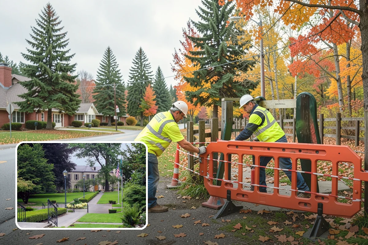 Gateway & Entry Landscaping in Woodinville, King County, WA - Designed entries strengthen civic identity and first impressions