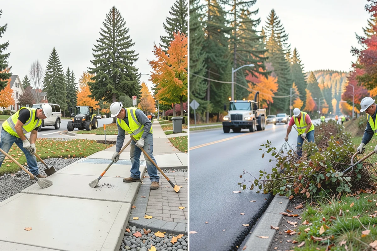 Gateway & Entry Landscaping in Yarrow Point, King County, WA - We assess the gateway or entry and develop a planting design