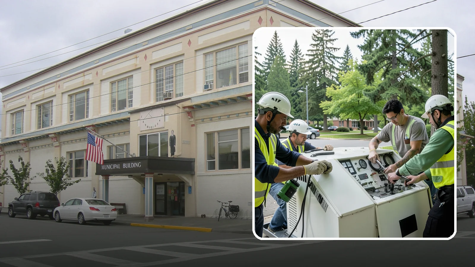 Generator Maintenance in Anacortes, Skagit County, WA - Preventive service and load testing for standby generators at critical public facilities.