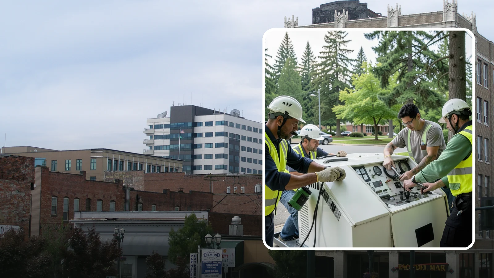 Generator Maintenance in Everett, Snohomish County, WA - Preventive service and load testing for standby generators at critical public facilities.