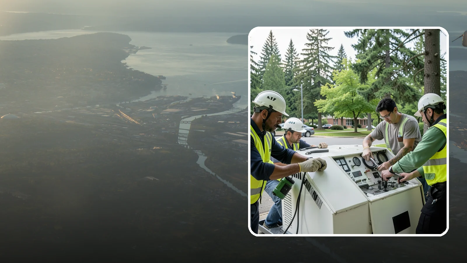 Generator Maintenance in Fife, Pierce County, WA - Preventive service and load testing for standby generators at critical public facilities.