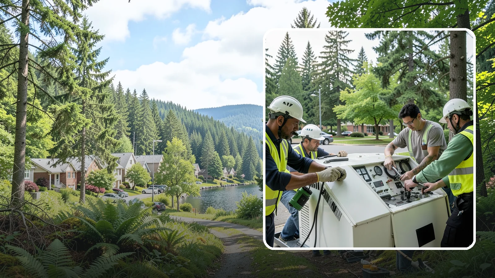 Generator Maintenance in Lake Forest Park, King County, WA - Preventive service and load testing for standby generators at critical public facilities.