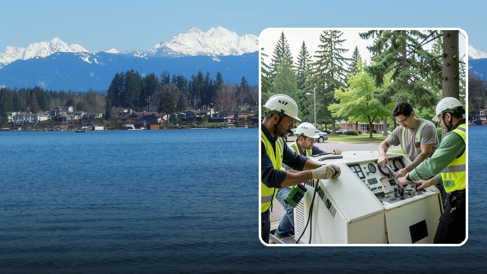 Generator Maintenance in Lake Stevens, Snohomish County, WA - Preventive service and load testing for standby generators at critical public facilities.
