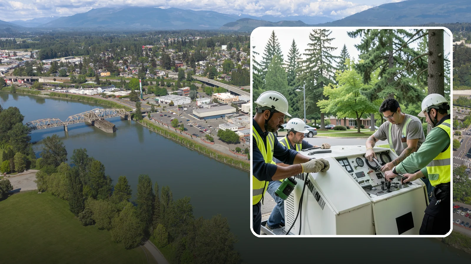 Generator Maintenance in Mount Vernon, Skagit County, WA - Preventive service and load testing for standby generators at critical public facilities.