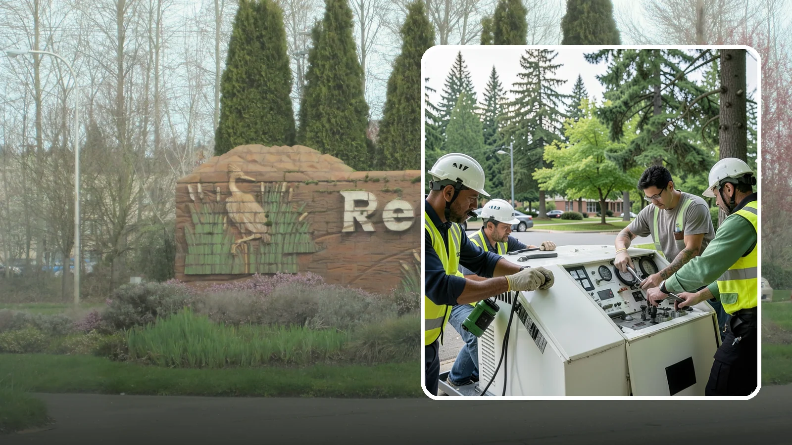 Generator Maintenance in Renton, King County, WA - Preventive service and load testing for standby generators at critical public facilities.
