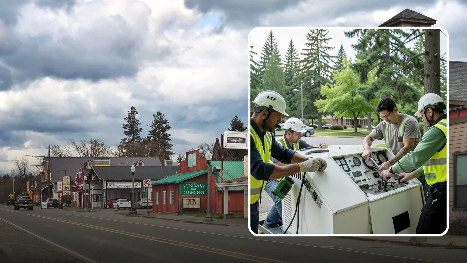 Generator Maintenance in Roy, Pierce County, WA - Preventive service and load testing for standby generators at critical public facilities.