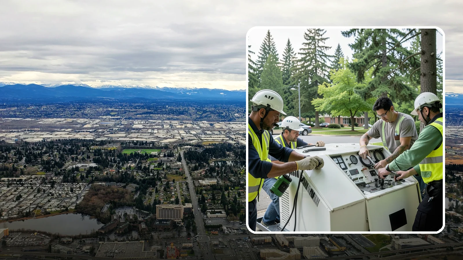 Generator Maintenance in SeaTac, King County, WA - Preventive service and load testing for standby generators at critical public facilities.