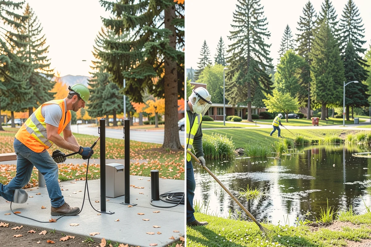 Goal & Equipment Installation in Brier, Snohomish County, WA - Confirm equipment, quantities, and anchoring requirements with staff