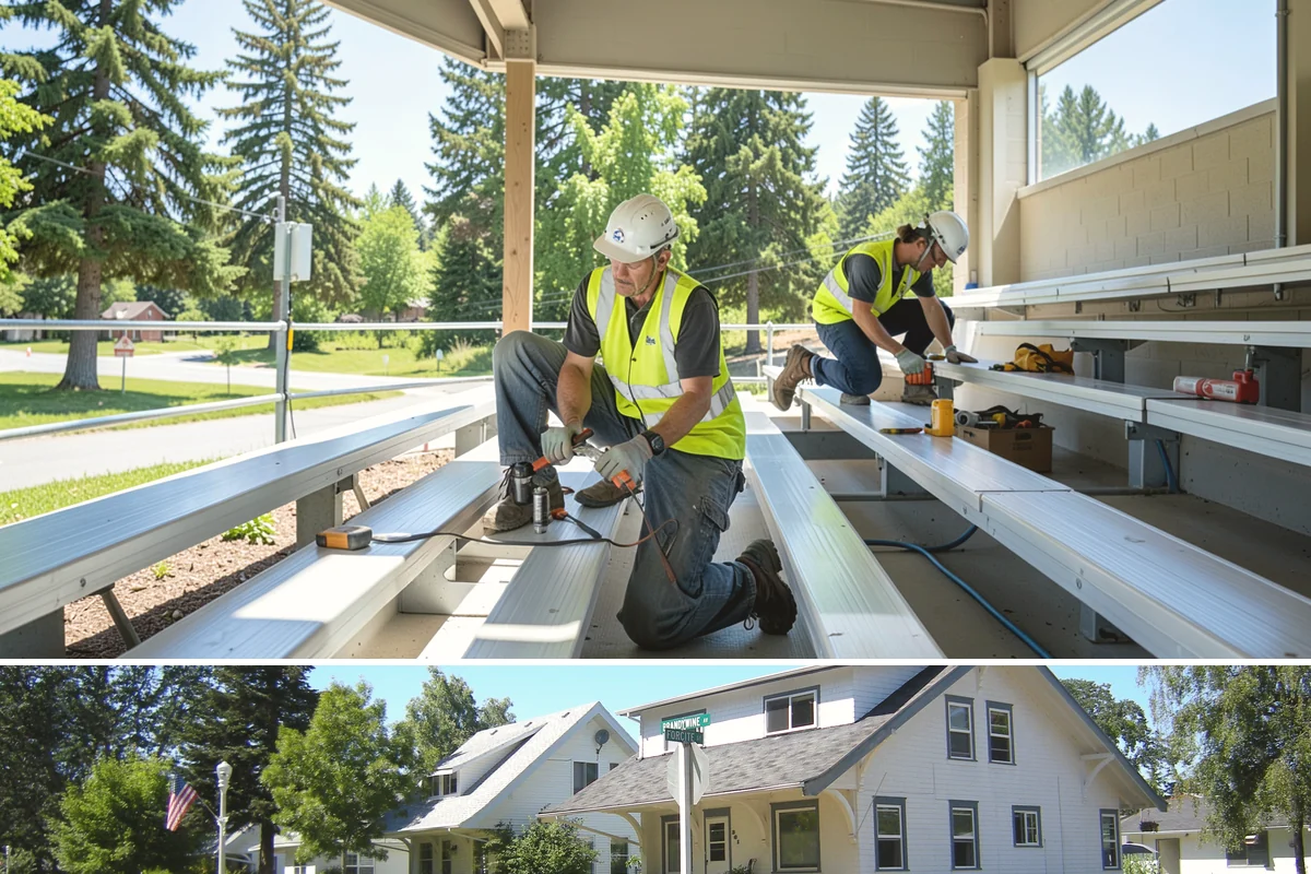Goal & Equipment Installation in DuPont, Pierce County, WA - Installations are commonly scheduled ahead of each sport's season opener, with removals coordinated at season's end.