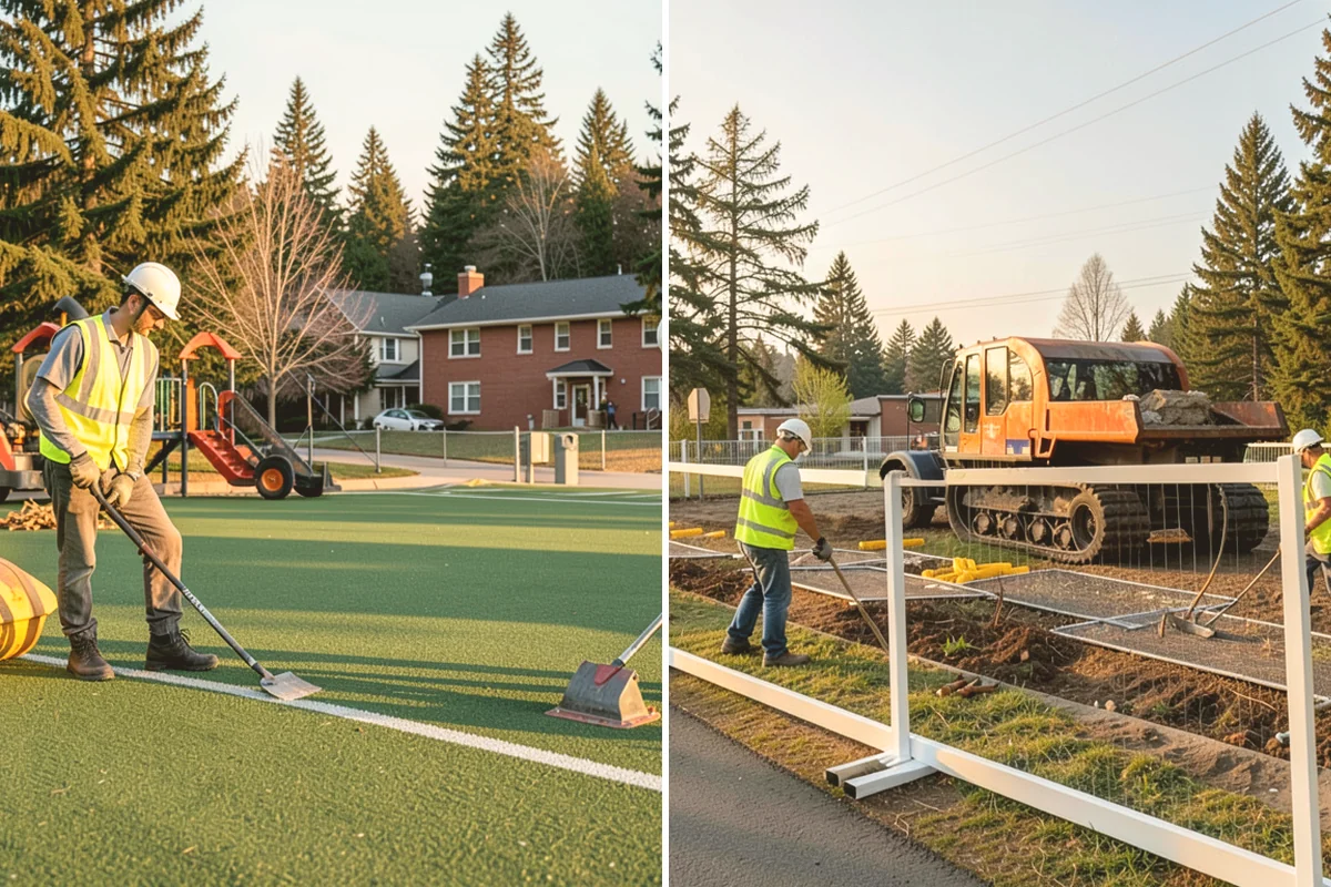 Goal & Equipment Installation in Langley, Island County, WA - Confirm equipment, quantities, and anchoring requirements with staff