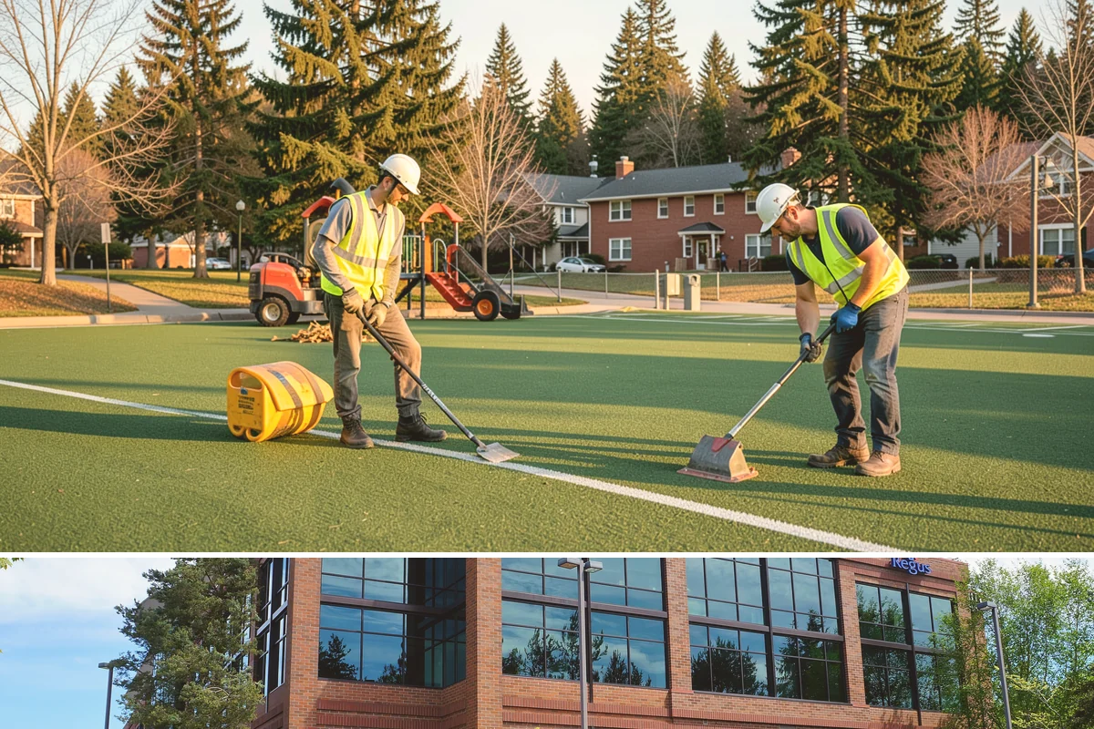 Goal & Equipment Installation in Mountlake Terrace, Snohomish County, WA - Installations are commonly scheduled ahead of each sport's season opener, with removals coordinated at season's end.