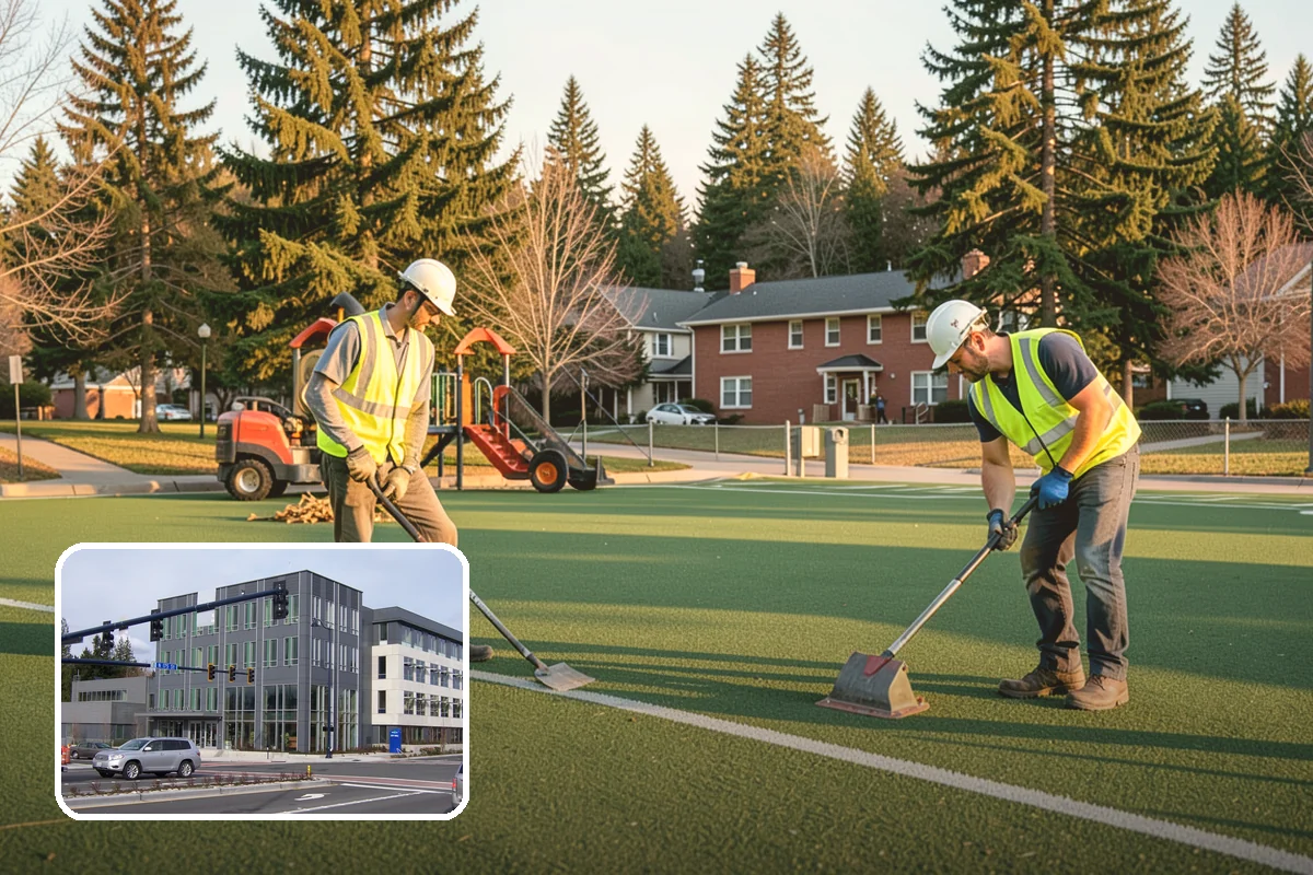 Goal & Equipment Installation in Shoreline, King County, WA - Reduces goal tip-over liability through proper anchoring and verification