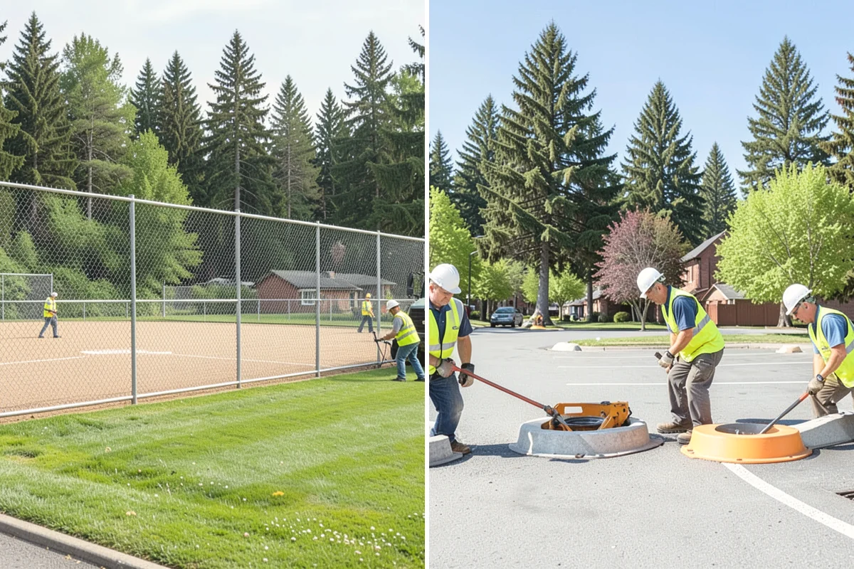 Goal & Equipment Installation in Steilacoom, Pierce County, WA - Confirm equipment, quantities, and anchoring requirements with staff
