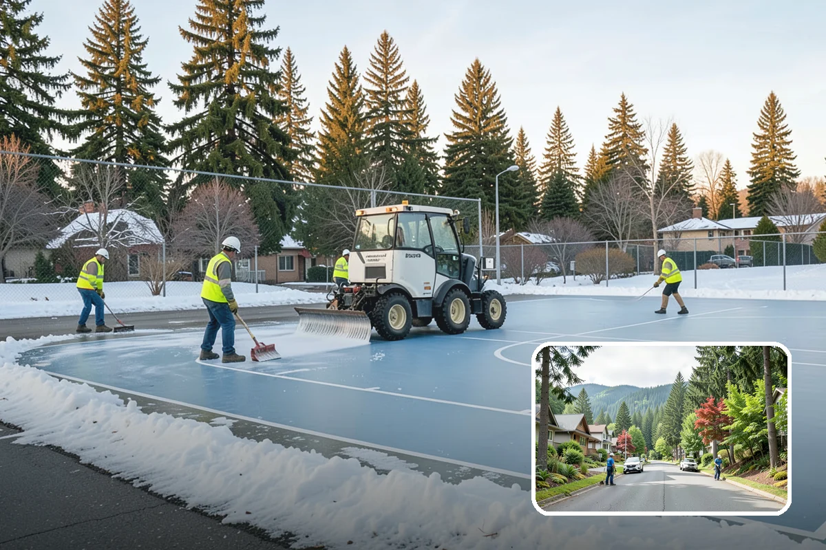 Goose Management in Darrington, Snohomish County, WA - Reduces goose droppings and turf damage