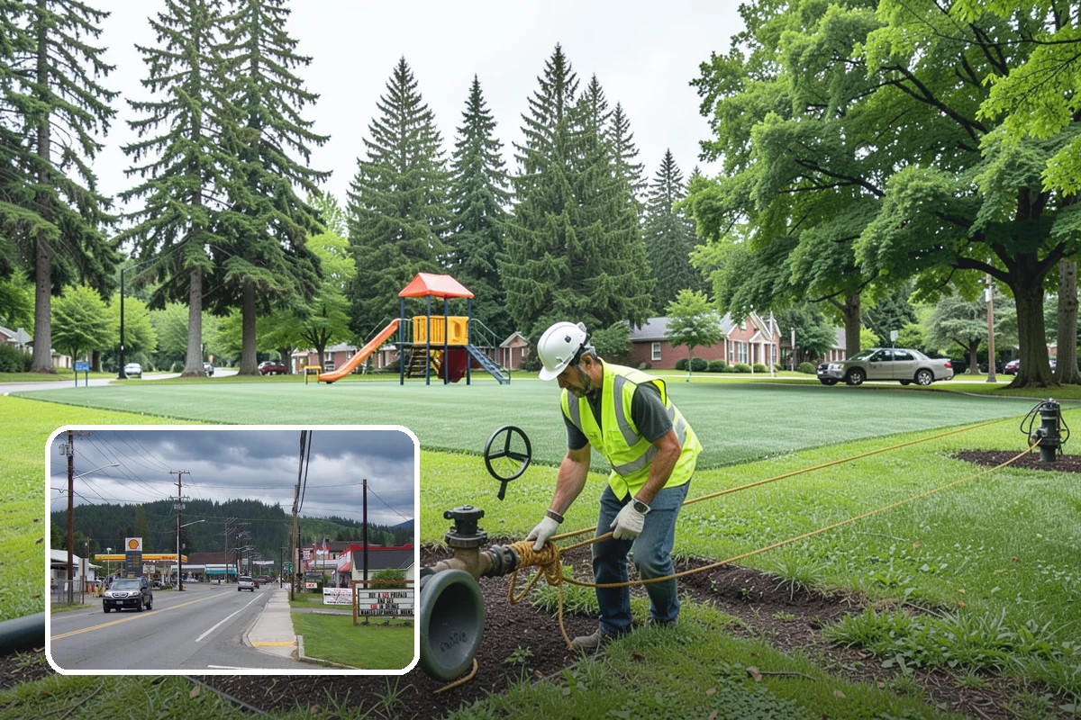 Goose Management in Granite Falls, Snohomish County, WA - Reduces goose droppings and turf damage