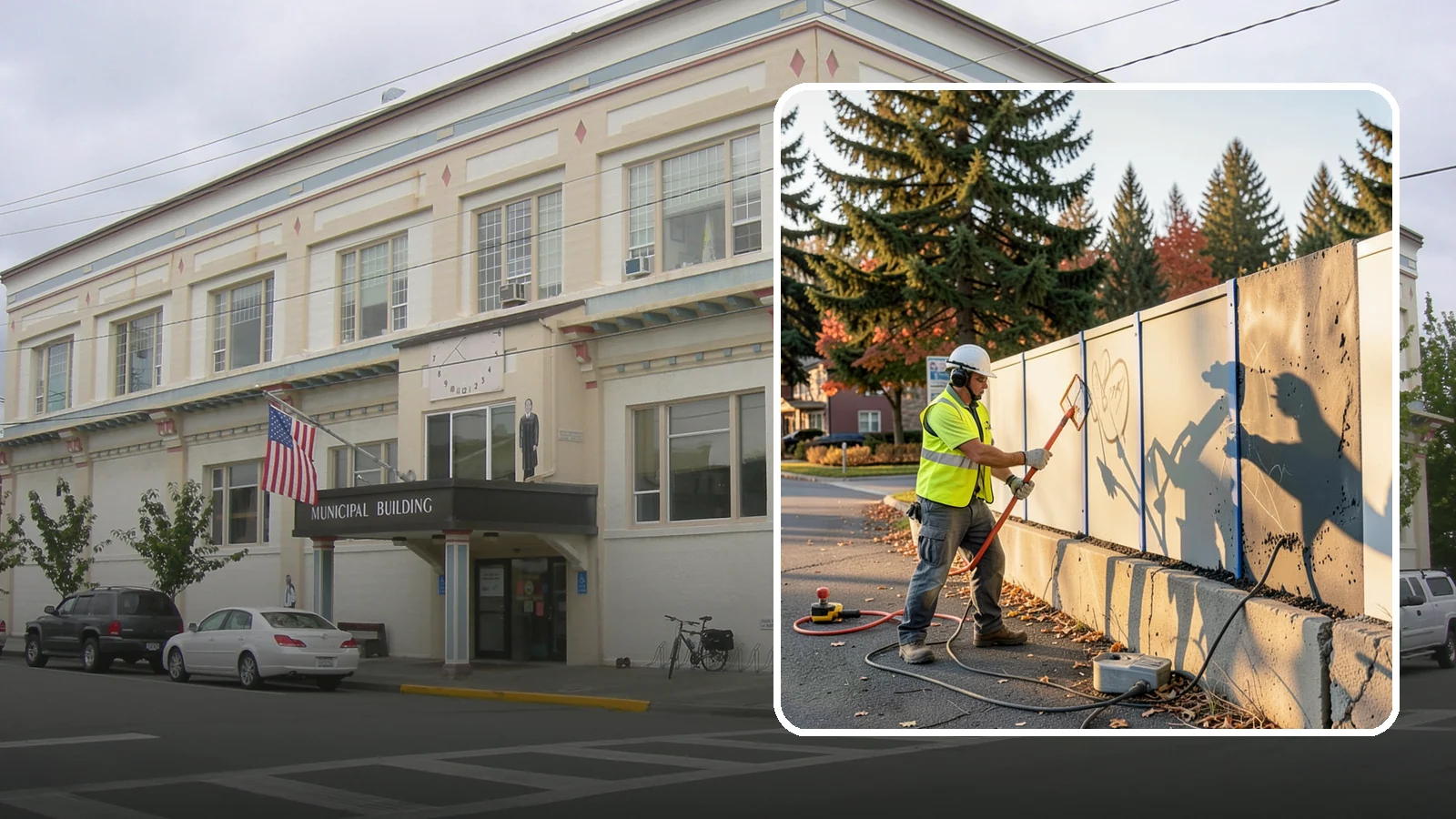 Graffiti Abatement in Anacortes, Skagit County, WA - Program-based removal of graffiti from public infrastructure under a defined municipal response standard.