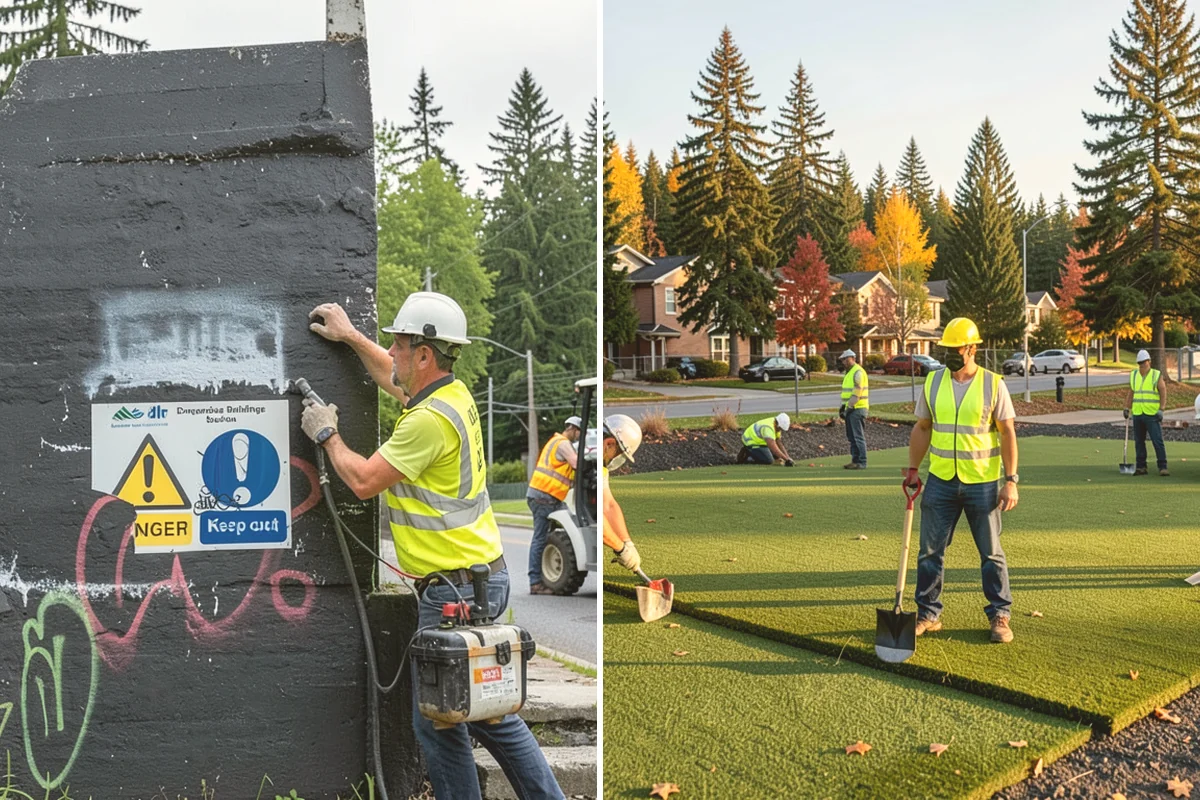 Graffiti Abatement in Bothell, King County, WA - Receive and triage reports through your work-order or 311 system