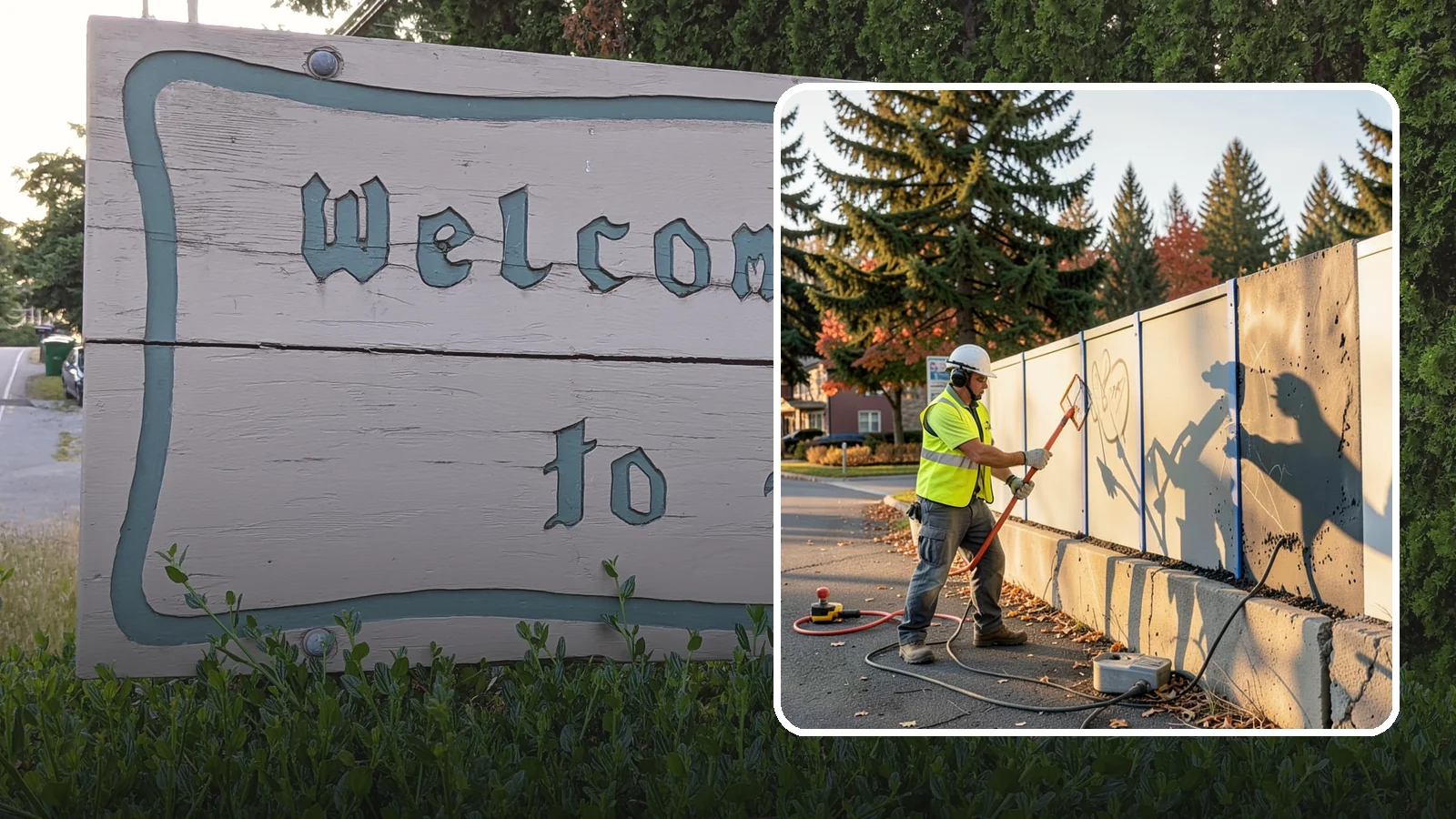 Graffiti Abatement in Brier, Snohomish County, WA - Program-based removal of graffiti from public infrastructure under a defined municipal response standard.