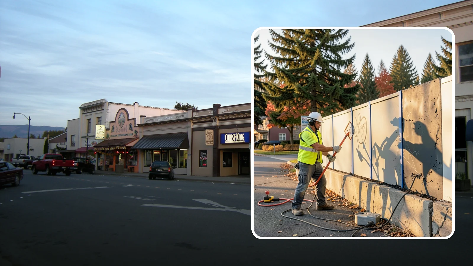 Graffiti Abatement in Burlington, Skagit County, WA - Program-based removal of graffiti from public infrastructure under a defined municipal response standard.