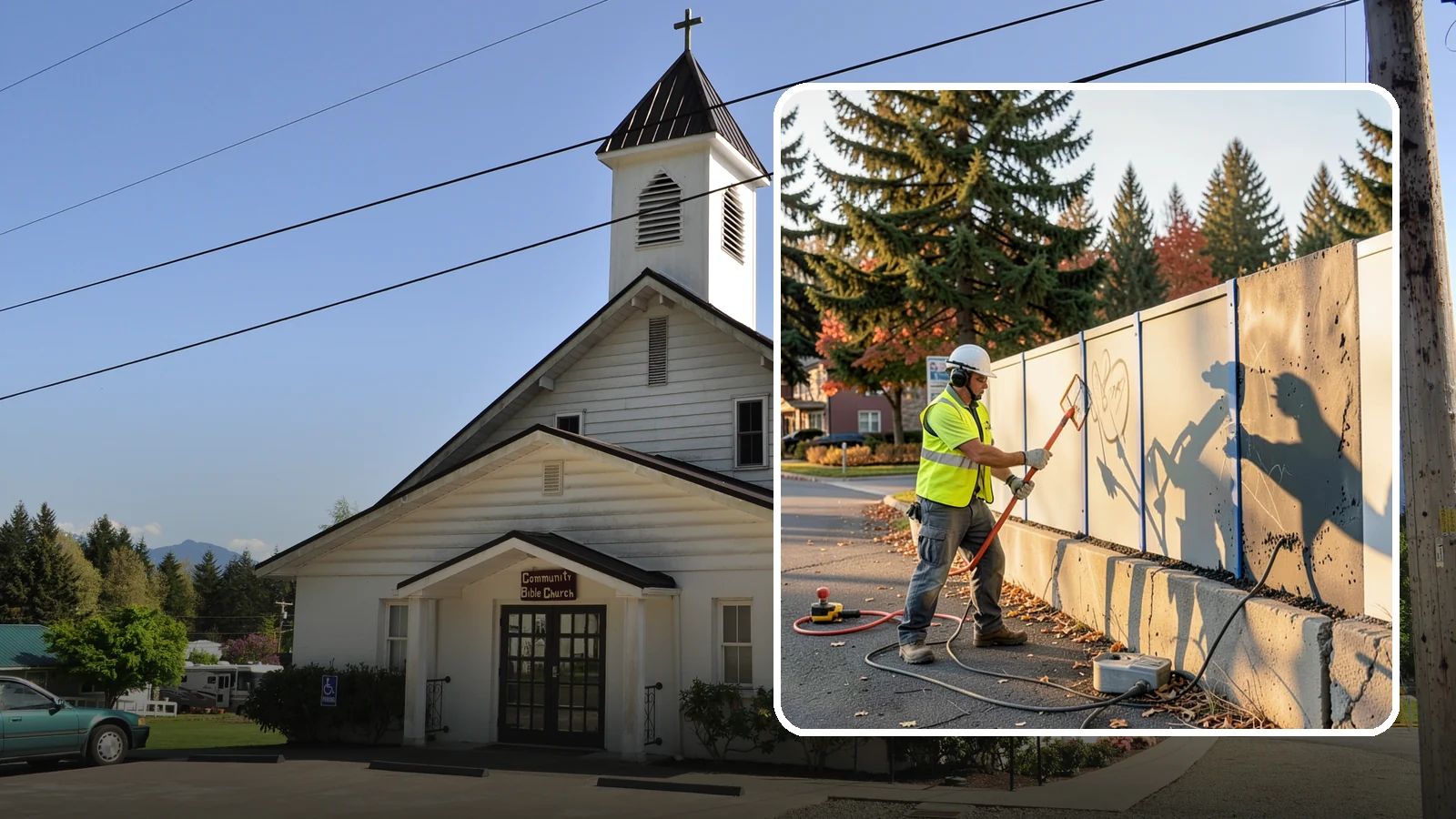Graffiti Abatement in Concrete, Skagit County, WA - Program-based removal of graffiti from public infrastructure under a defined municipal response standard.