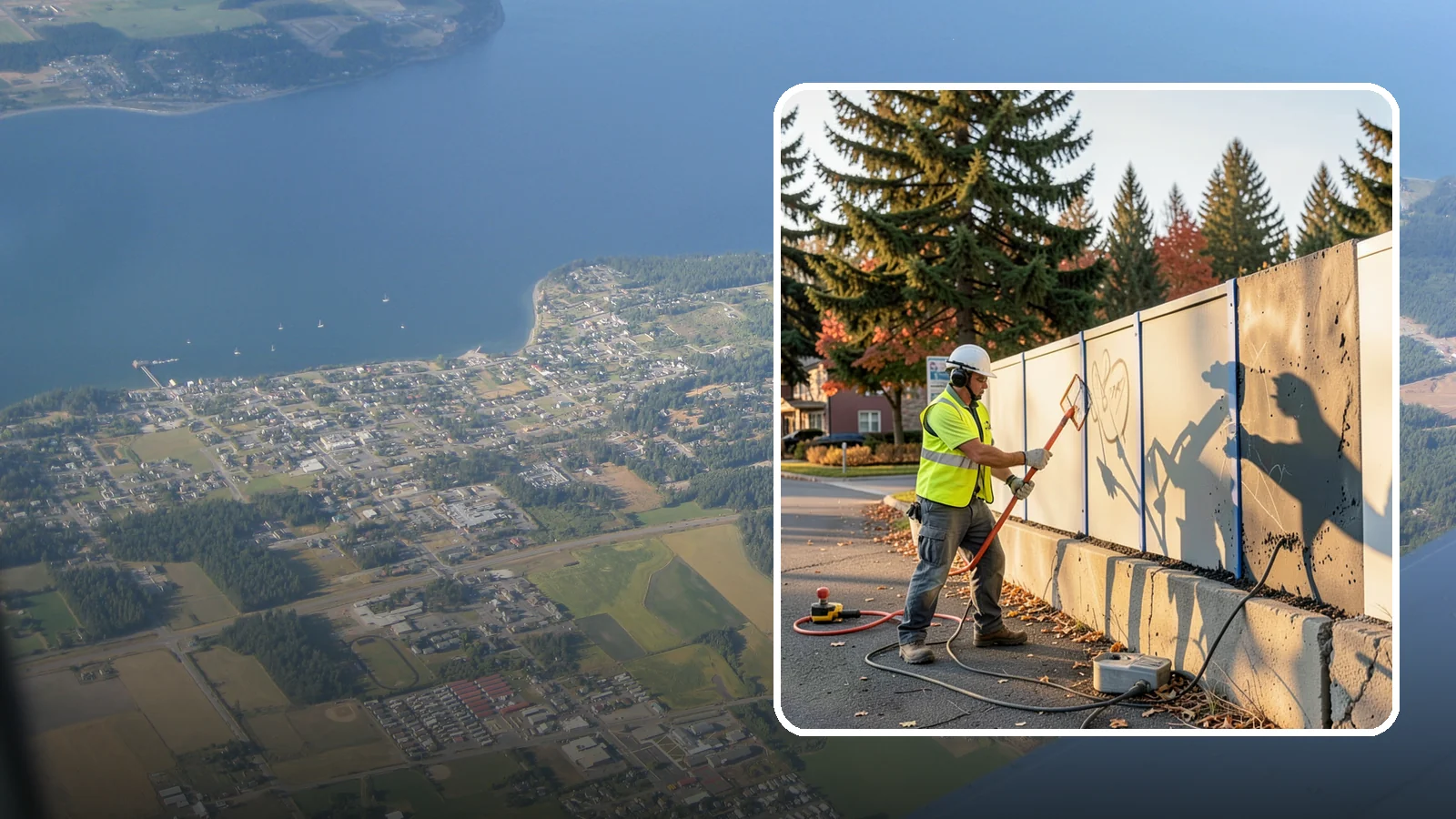 Graffiti Abatement in Coupeville, Island County, WA - Program-based removal of graffiti from public infrastructure under a defined municipal response standard.