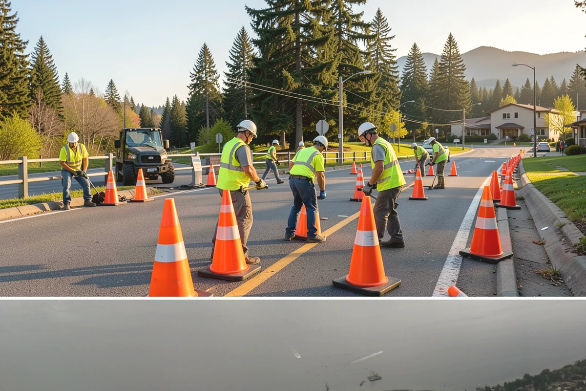 Graffiti Abatement in Des Moines, King County, WA - Abatement runs year-round, though cure times for coatings and repaint are scheduled around Western Washington's wet-season...