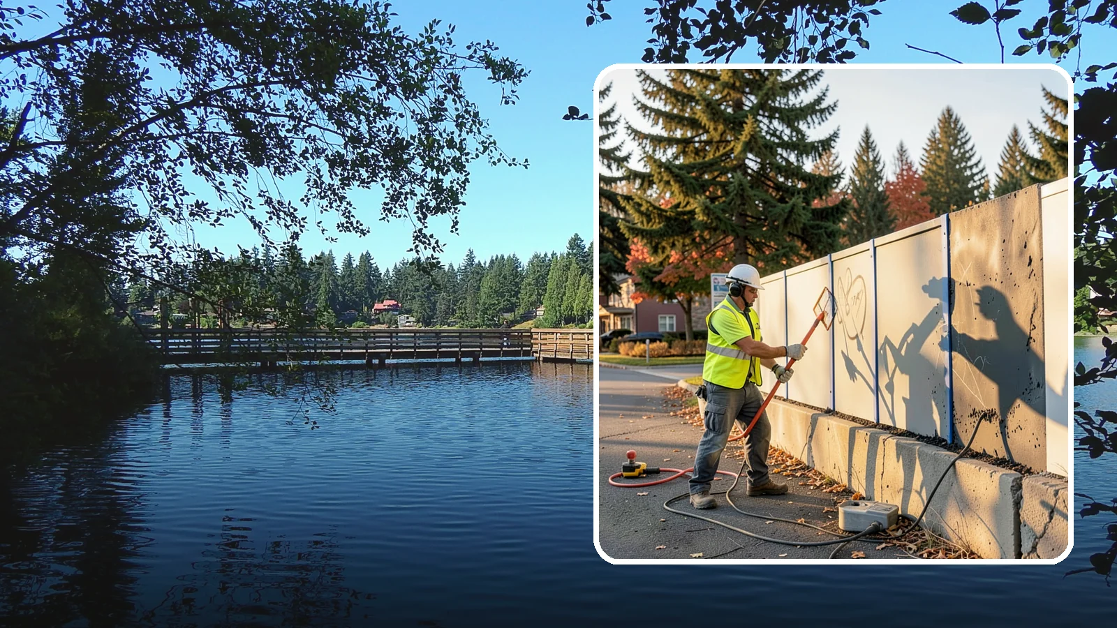 Graffiti Abatement in Federal Way, King County, WA - Program-based removal of graffiti from public infrastructure under a defined municipal response standard.