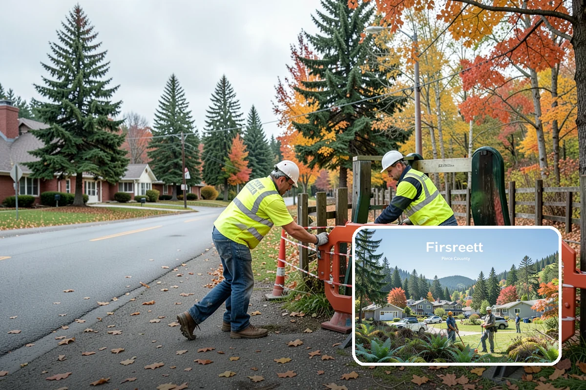 Graffiti Abatement in Fircrest, Pierce County, WA - Consistent citywide response times backed by a written service-level agreement