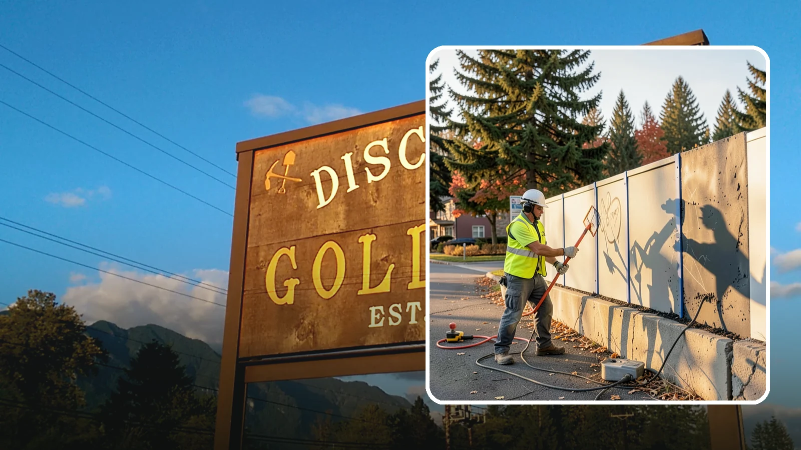 Graffiti Abatement in Gold Bar, Snohomish County, WA - Program-based removal of graffiti from public infrastructure under a defined municipal response standard.