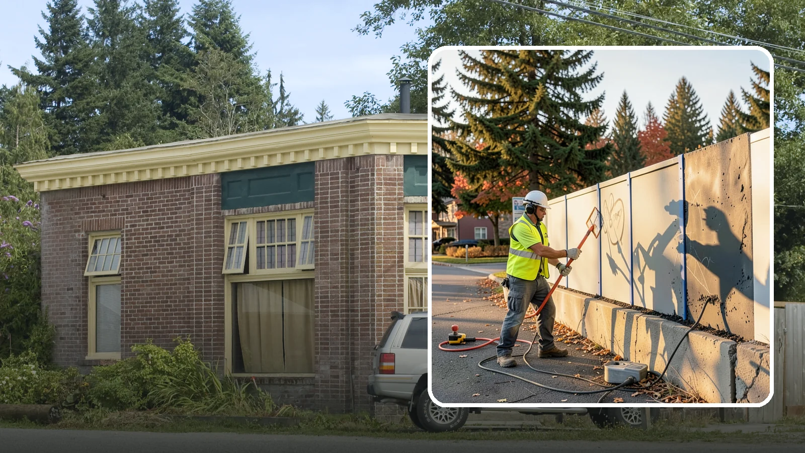 Graffiti Abatement in Hamilton, Skagit County, WA - Program-based removal of graffiti from public infrastructure under a defined municipal response standard.