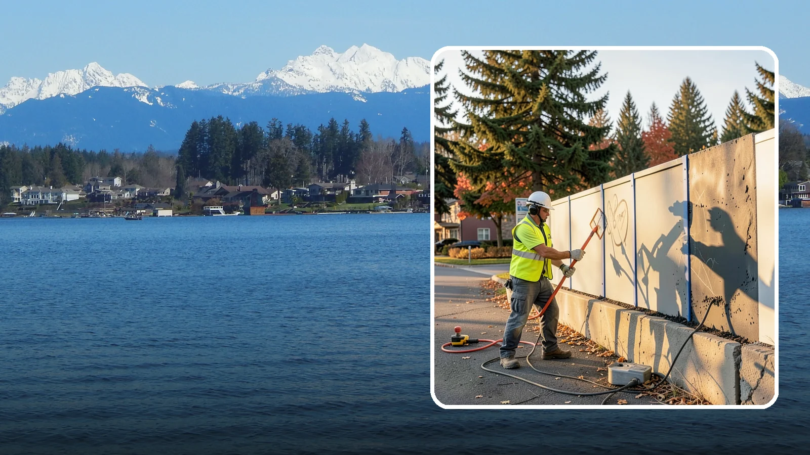 Graffiti Abatement in Lake Stevens, Snohomish County, WA - Program-based removal of graffiti from public infrastructure under a defined municipal response standard.