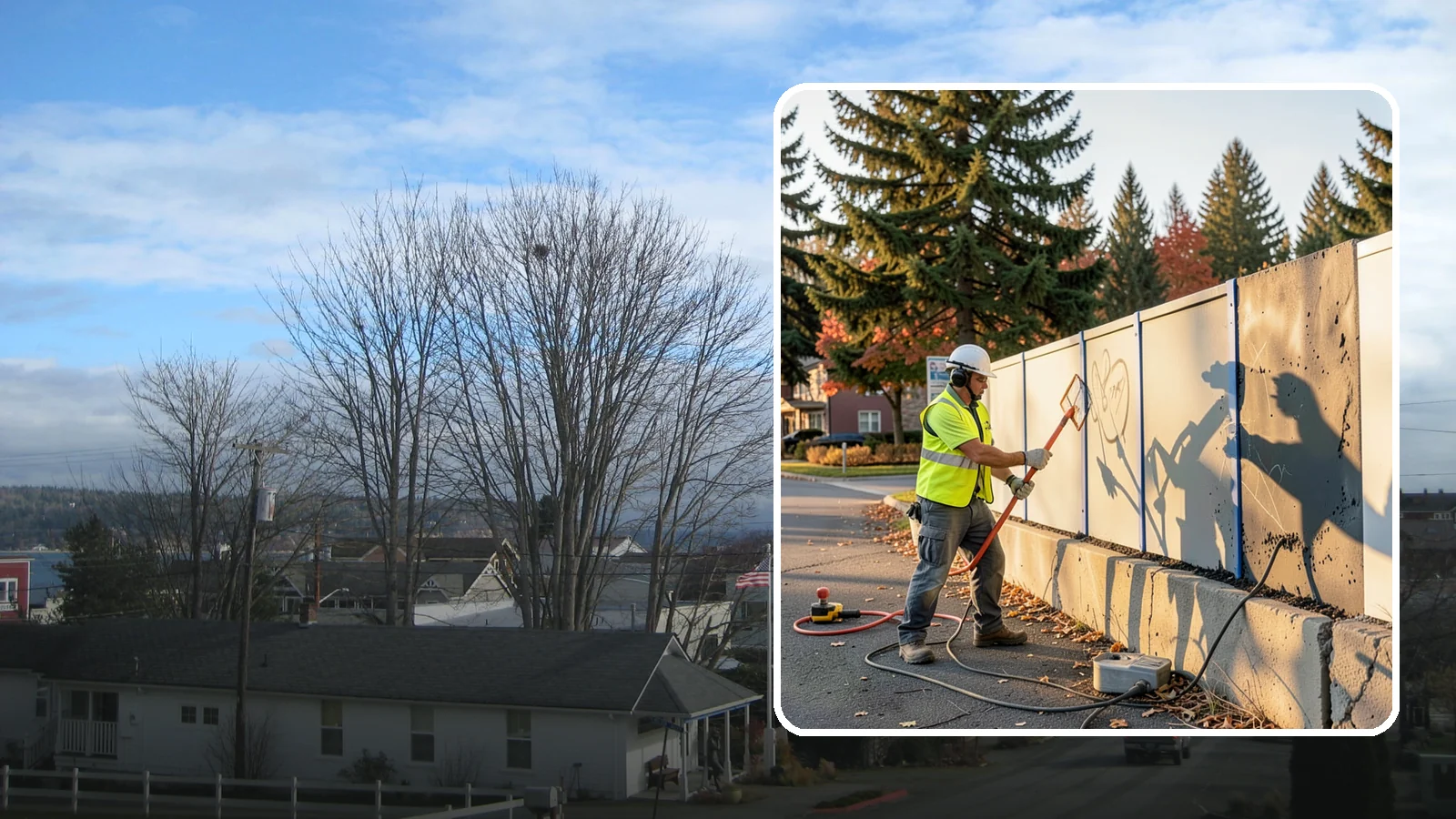 Graffiti Abatement in Langley, Island County, WA - Program-based removal of graffiti from public infrastructure under a defined municipal response standard.