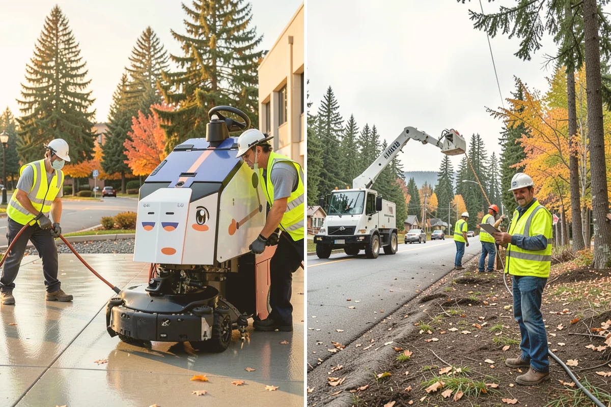 Graffiti Abatement in Langley, Island County, WA - Receive and triage reports through your work-order or 311 system