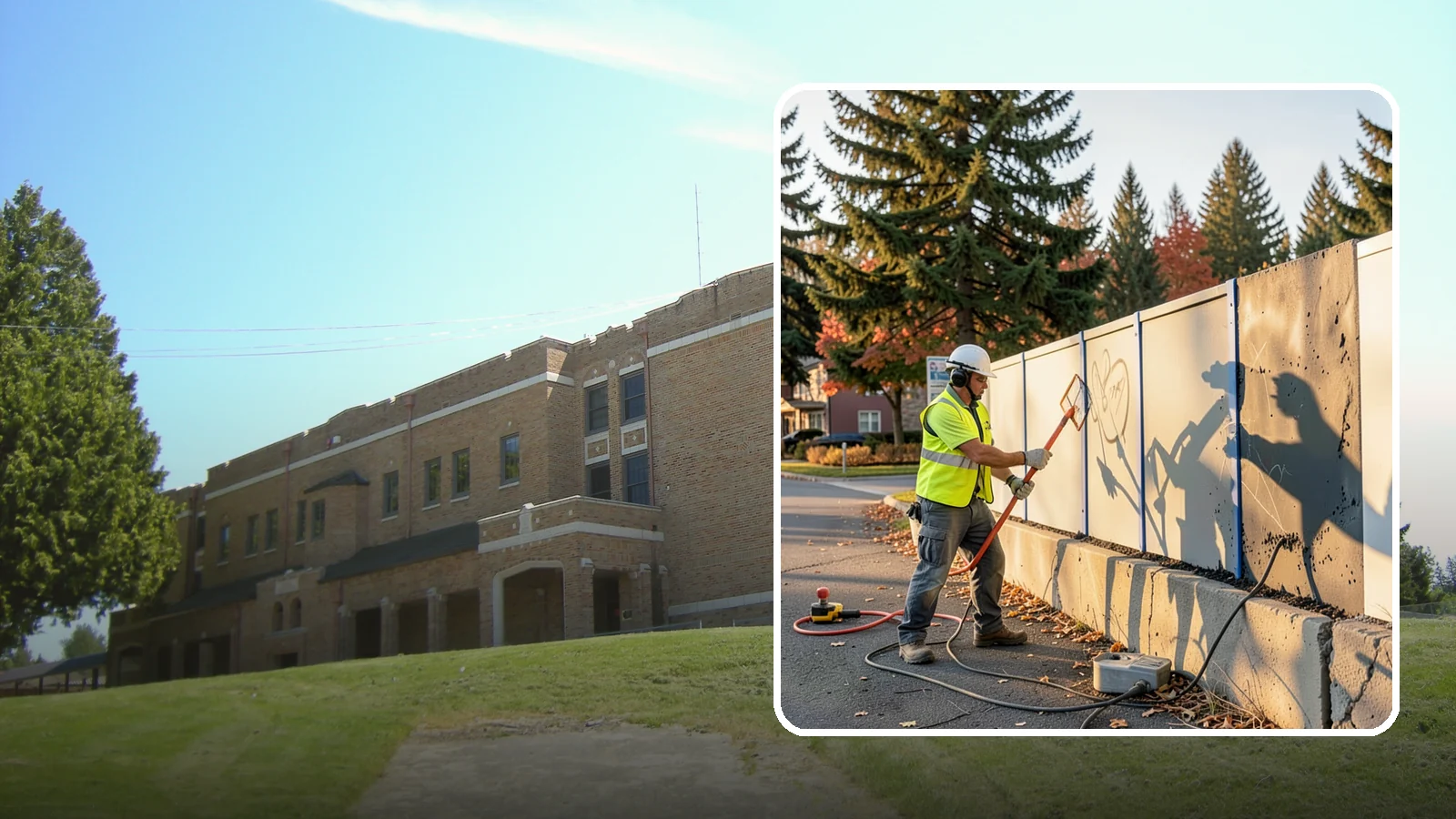 Graffiti Abatement in Maple Valley, King County, WA - Program-based removal of graffiti from public infrastructure under a defined municipal response standard.