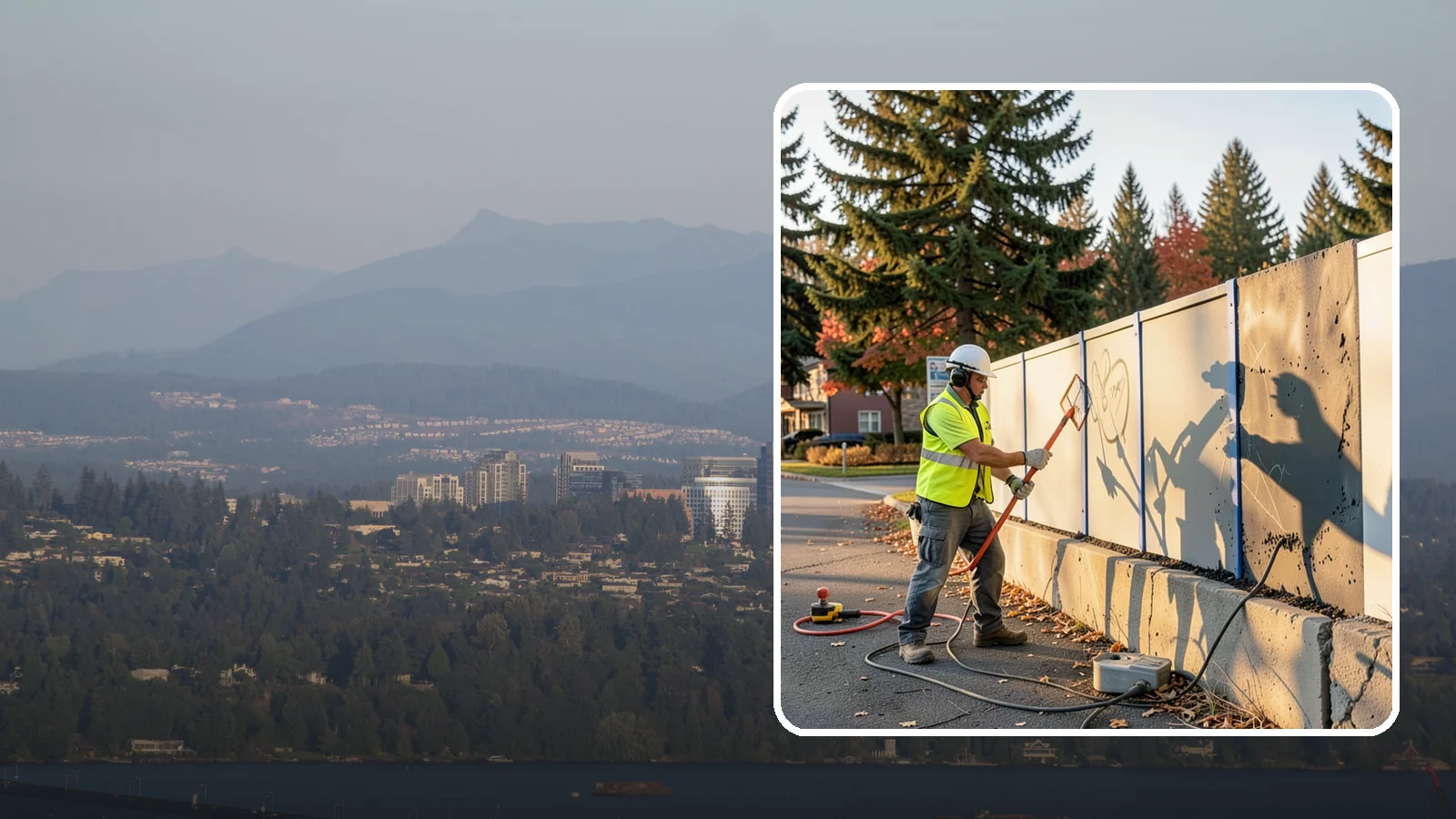 Graffiti Abatement in Medina, King County, WA - Program-based removal of graffiti from public infrastructure under a defined municipal response standard.