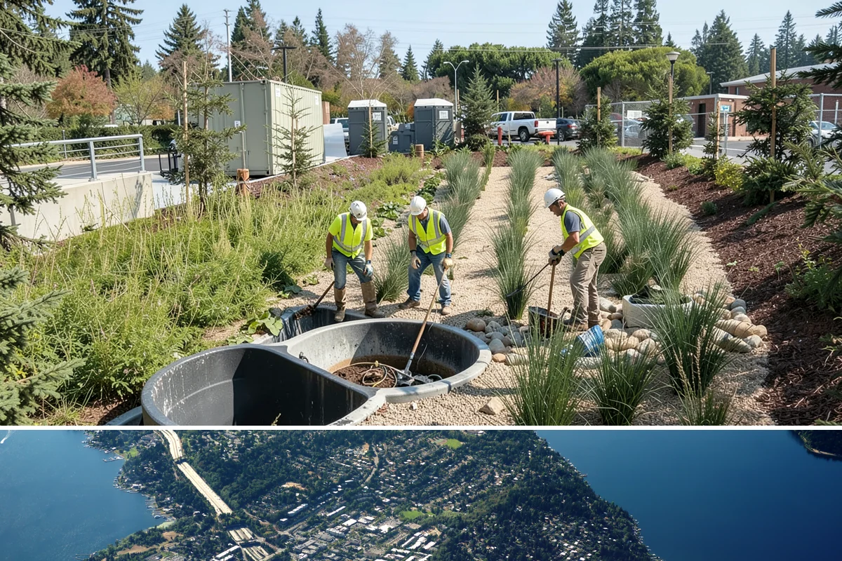 Graffiti Abatement in Mercer Island, King County, WA - Abatement runs year-round, though cure times for coatings and repaint are scheduled around Western Washington's wet-season...