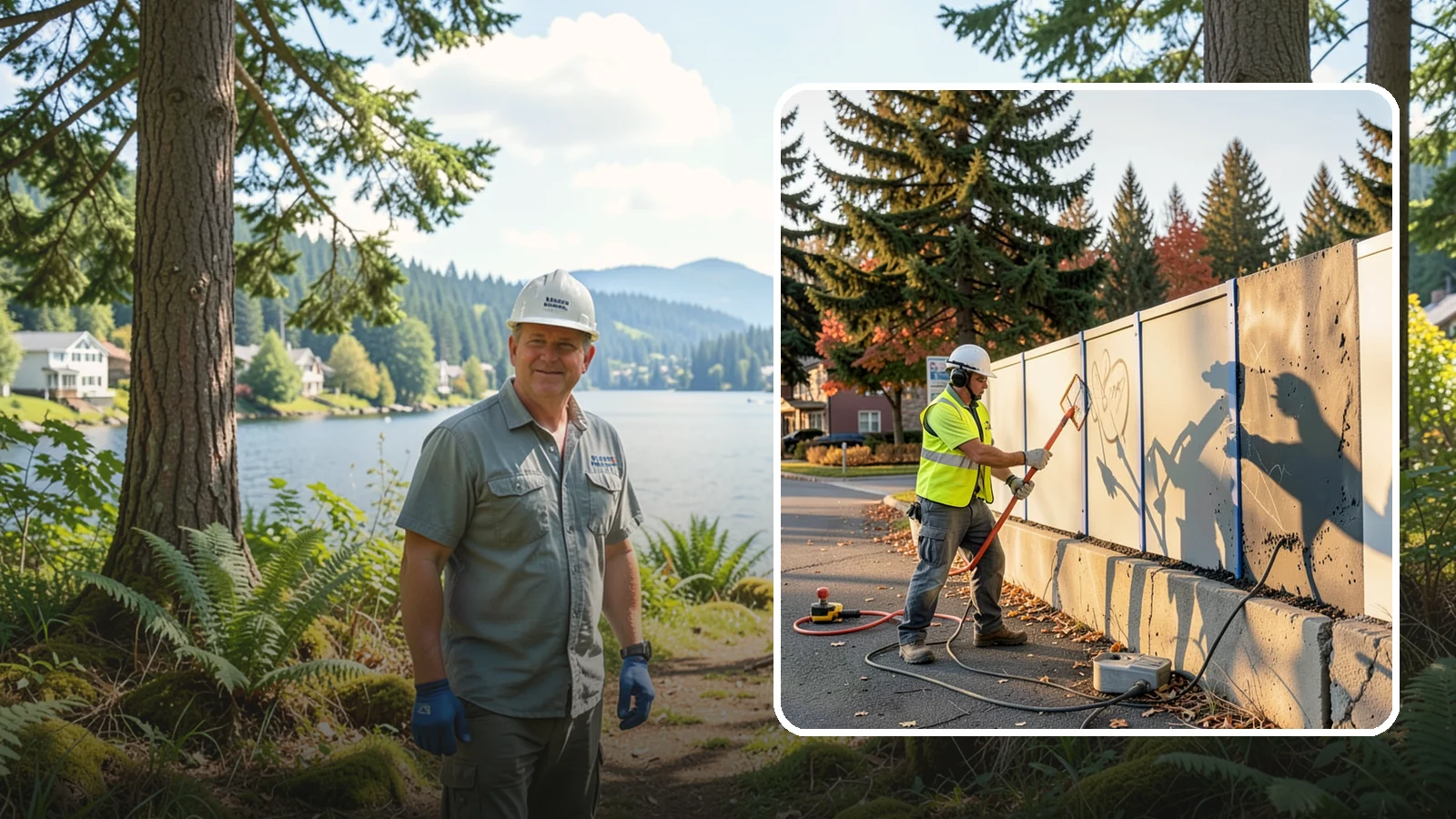 Graffiti Abatement in Milton, King County, WA - Program-based removal of graffiti from public infrastructure under a defined municipal response standard.