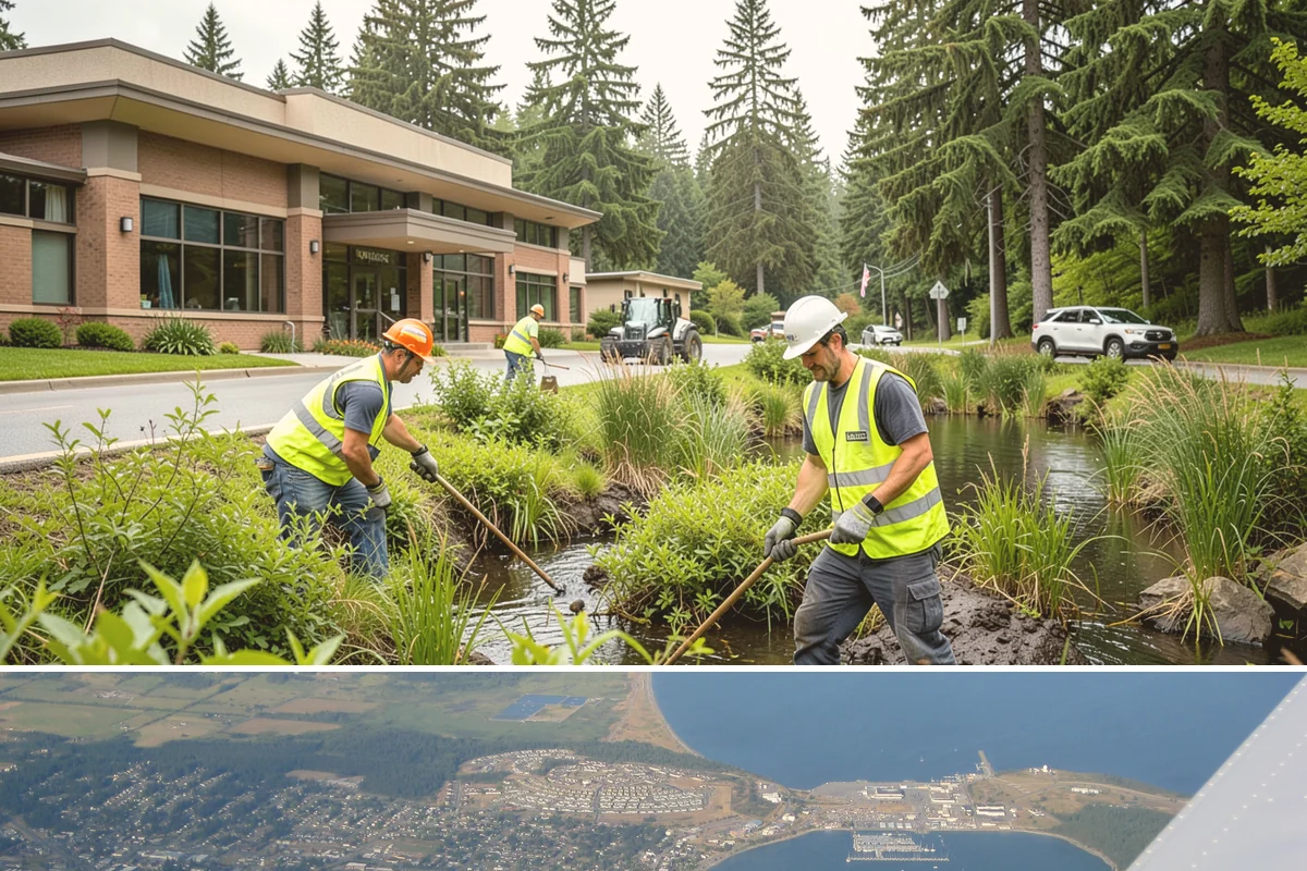 Graffiti Abatement in Oak Harbor, Island County, WA - Abatement runs year-round, though cure times for coatings and repaint are scheduled around Western Washington's wet-season...