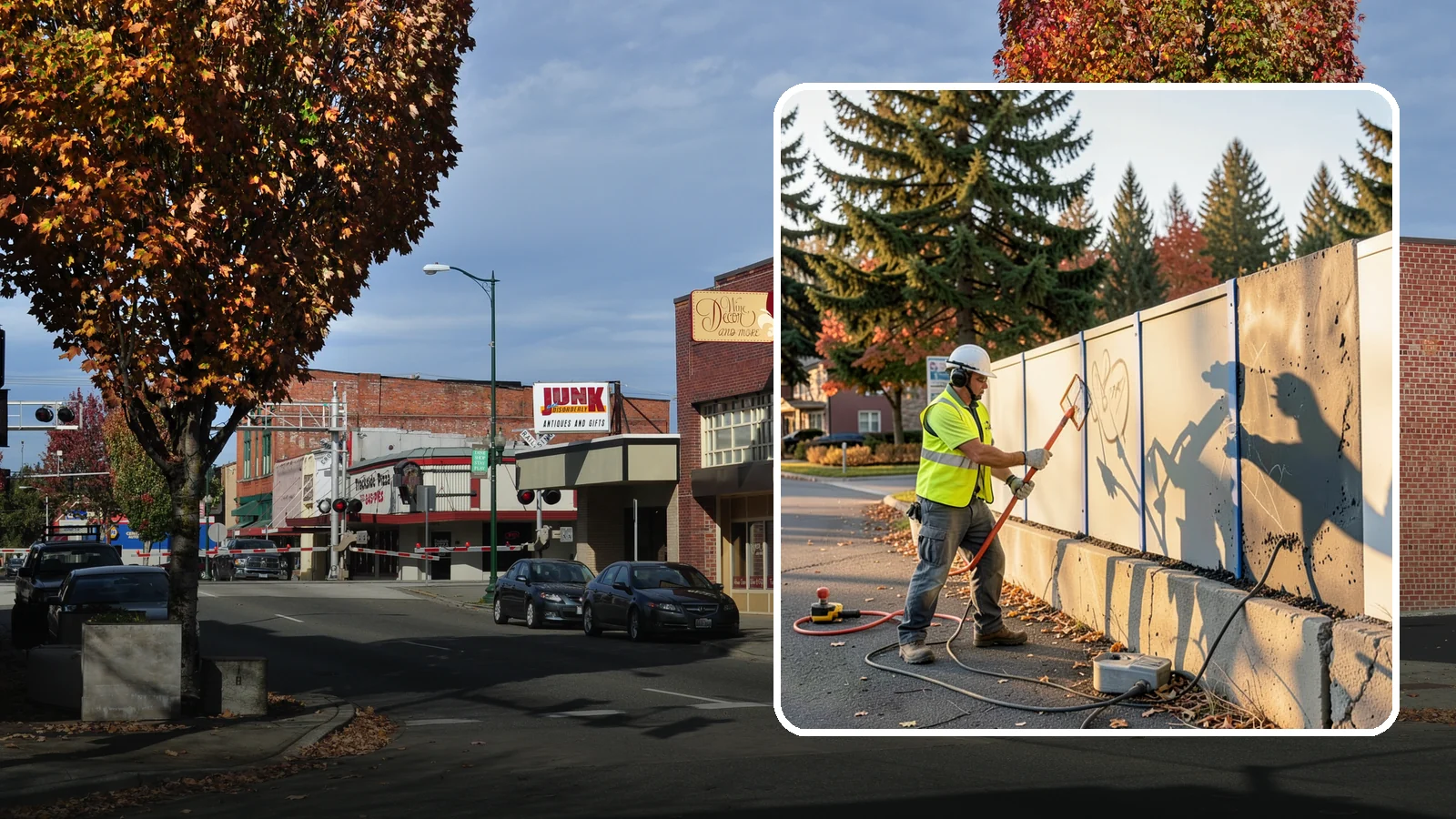 Graffiti Abatement in Puyallup, Pierce County, WA - Program-based removal of graffiti from public infrastructure under a defined municipal response standard.