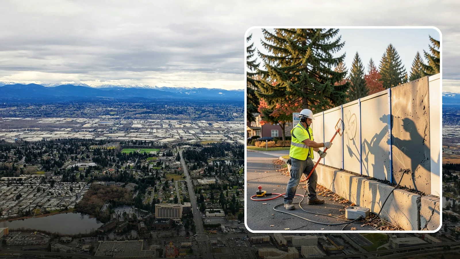 Graffiti Abatement in SeaTac, King County, WA - Program-based removal of graffiti from public infrastructure under a defined municipal response standard.