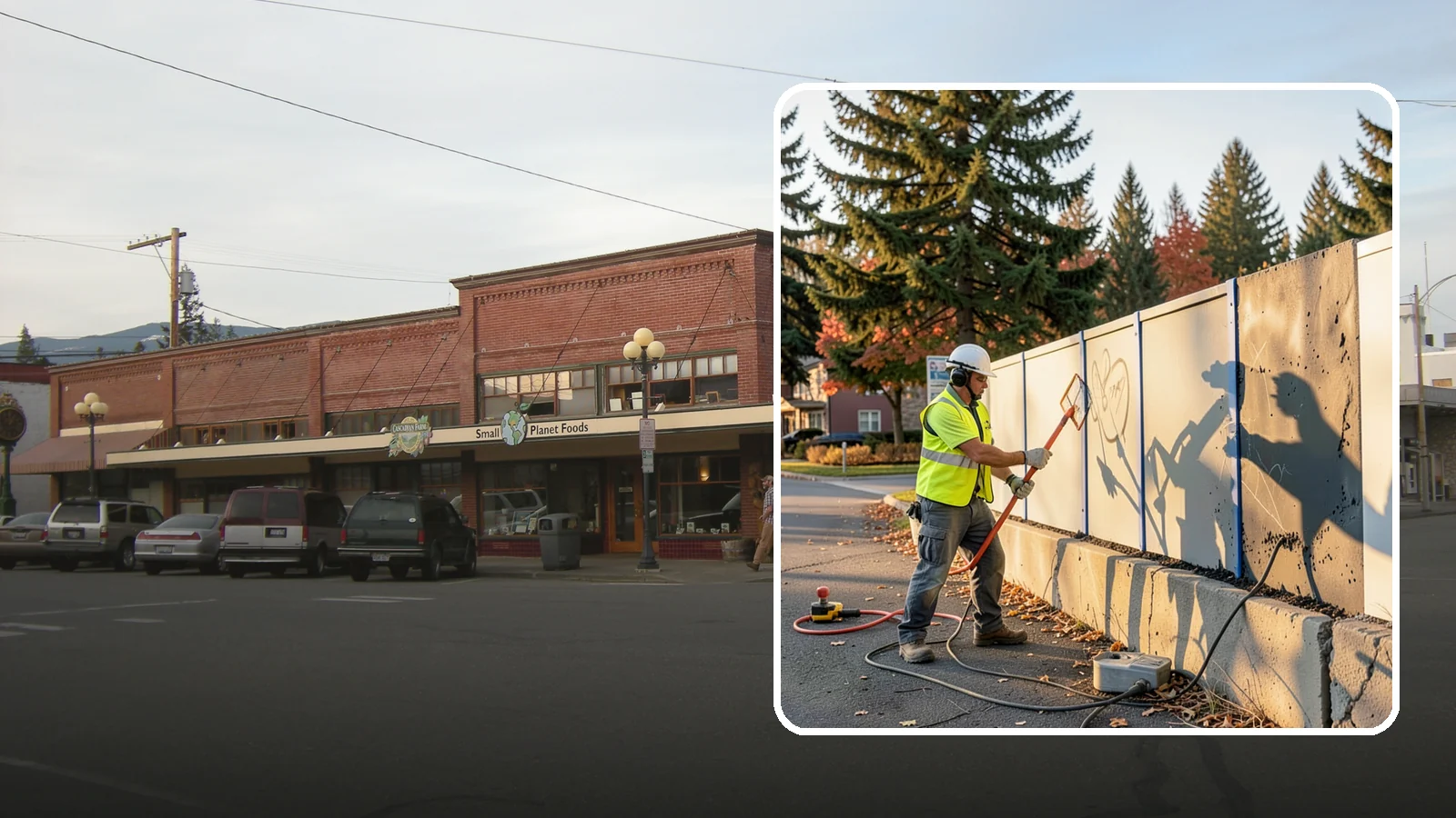 Graffiti Abatement in Sedro-Woolley, Skagit County, WA - Program-based removal of graffiti from public infrastructure under a defined municipal response standard.