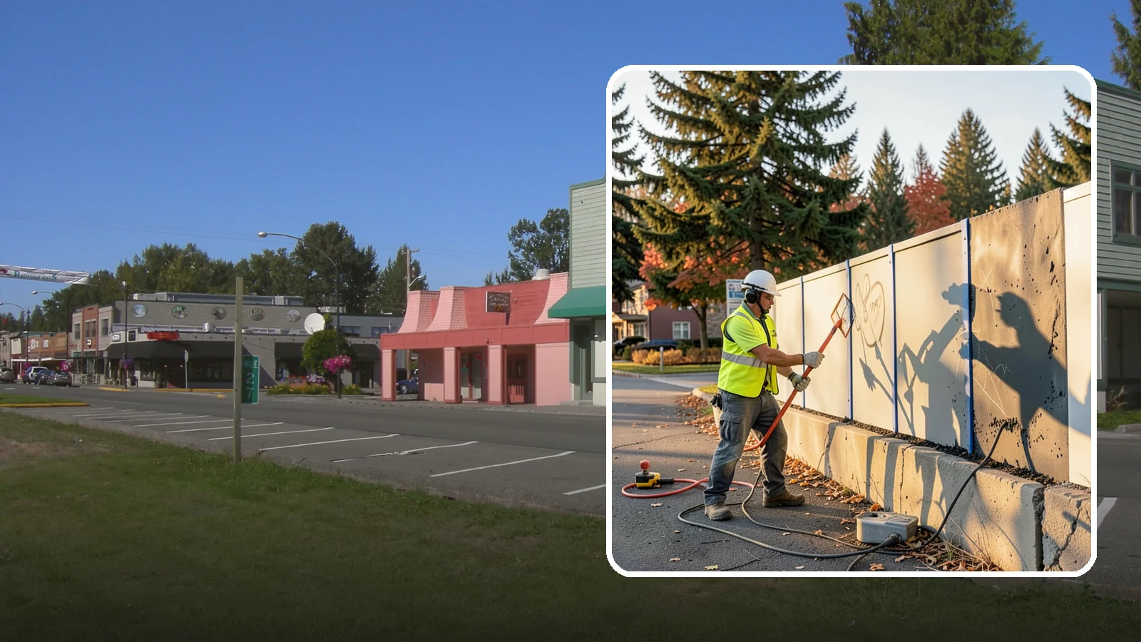Graffiti Abatement in Snoqualmie, King County, WA - Program-based removal of graffiti from public infrastructure under a defined municipal response standard.
