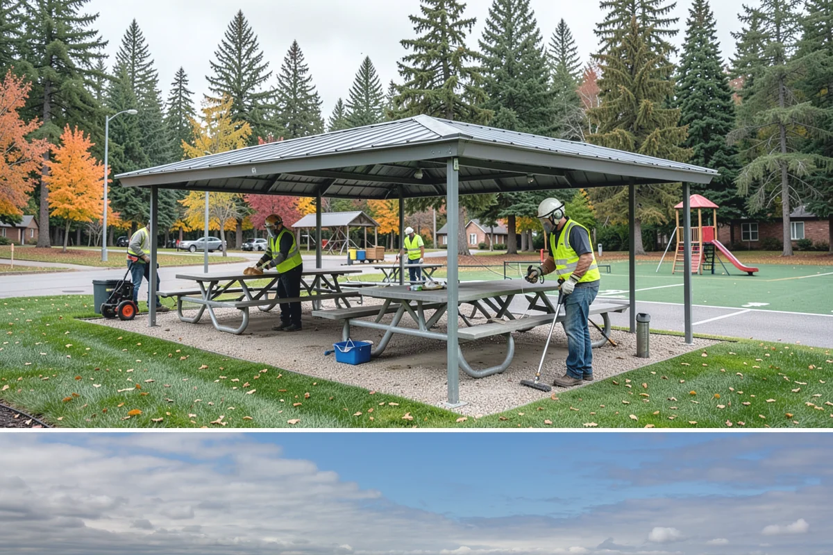 Graffiti Abatement in University Place, Pierce County, WA - Abatement runs year-round, though cure times for coatings and repaint are scheduled around Western Washington's wet-season...