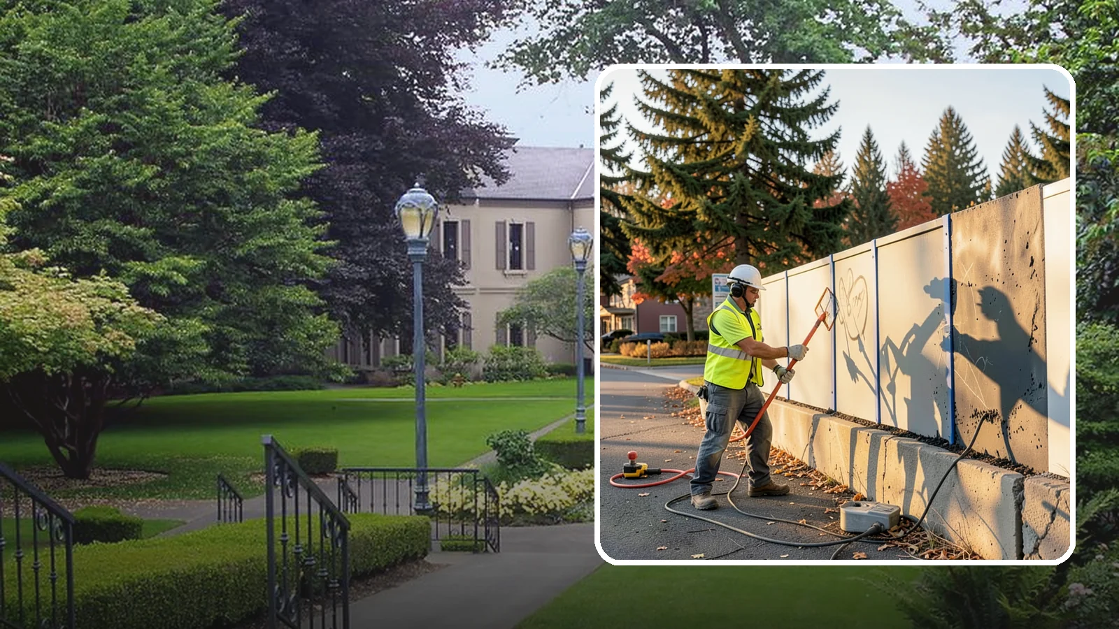Graffiti Abatement in Woodinville, King County, WA - Program-based removal of graffiti from public infrastructure under a defined municipal response standard.