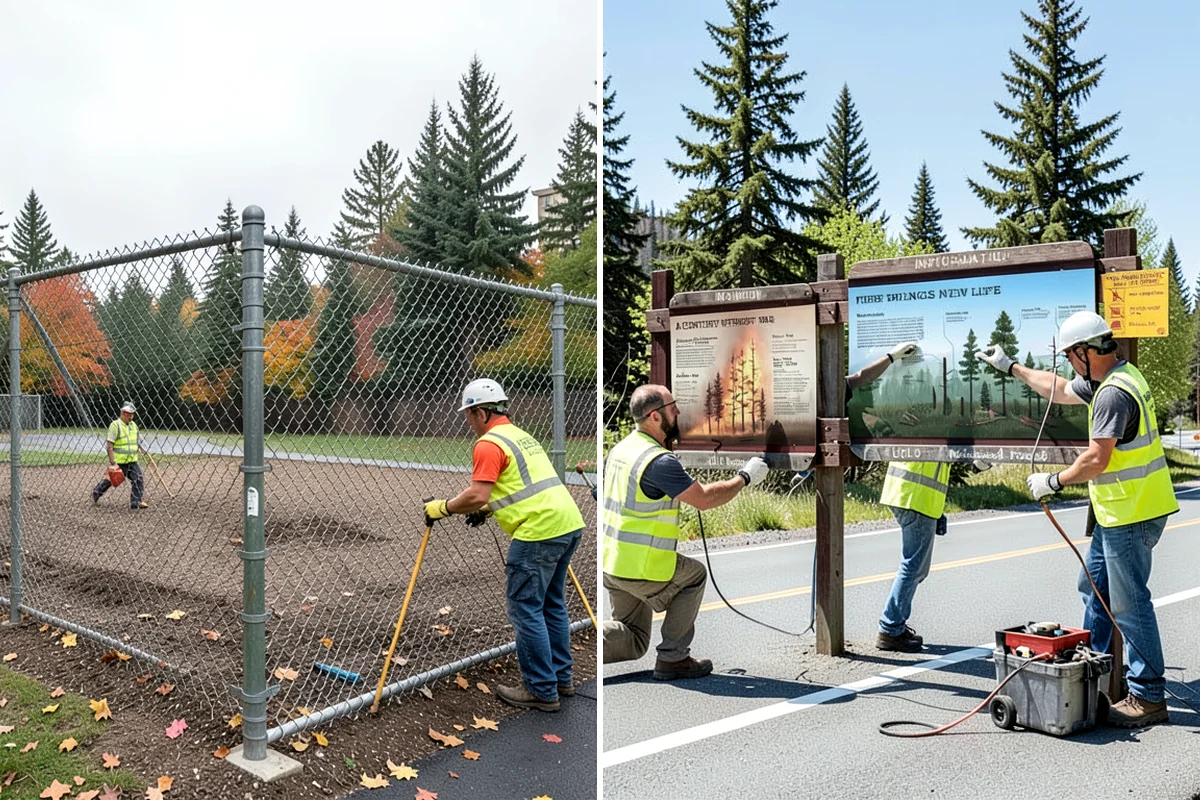 Graffiti Interior Removal in Clyde Hill, King County, WA - Identify the marking medium and affected surface type