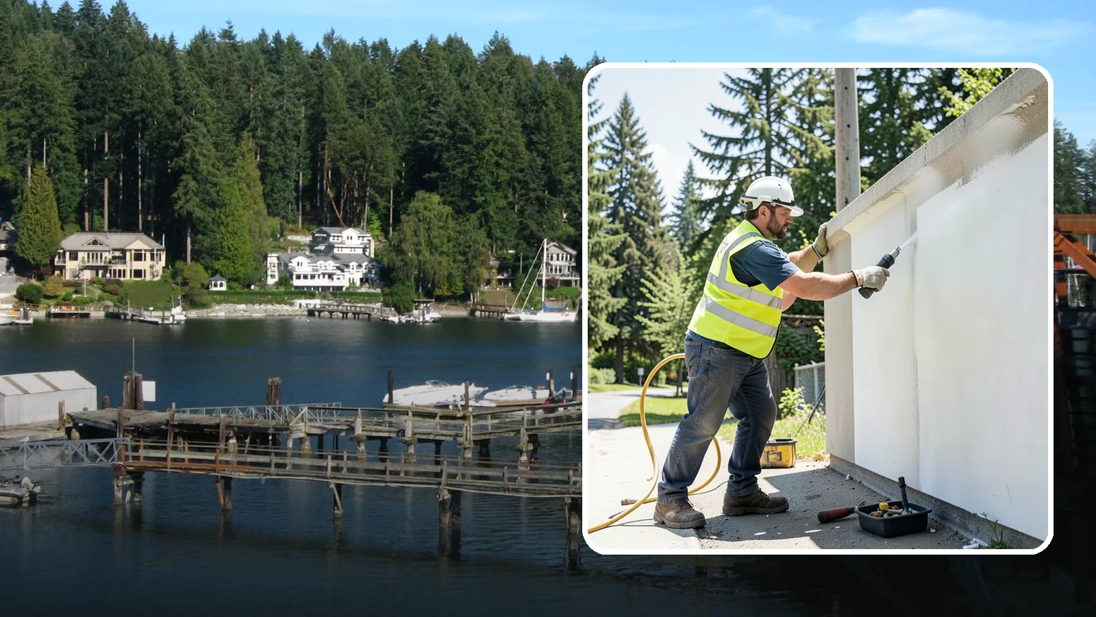 Graffiti Interior Removal in Gig Harbor, Pierce County, WA - Fast interior graffiti and marker removal keeps restrooms, stairwells, and corridors free of vandalism.