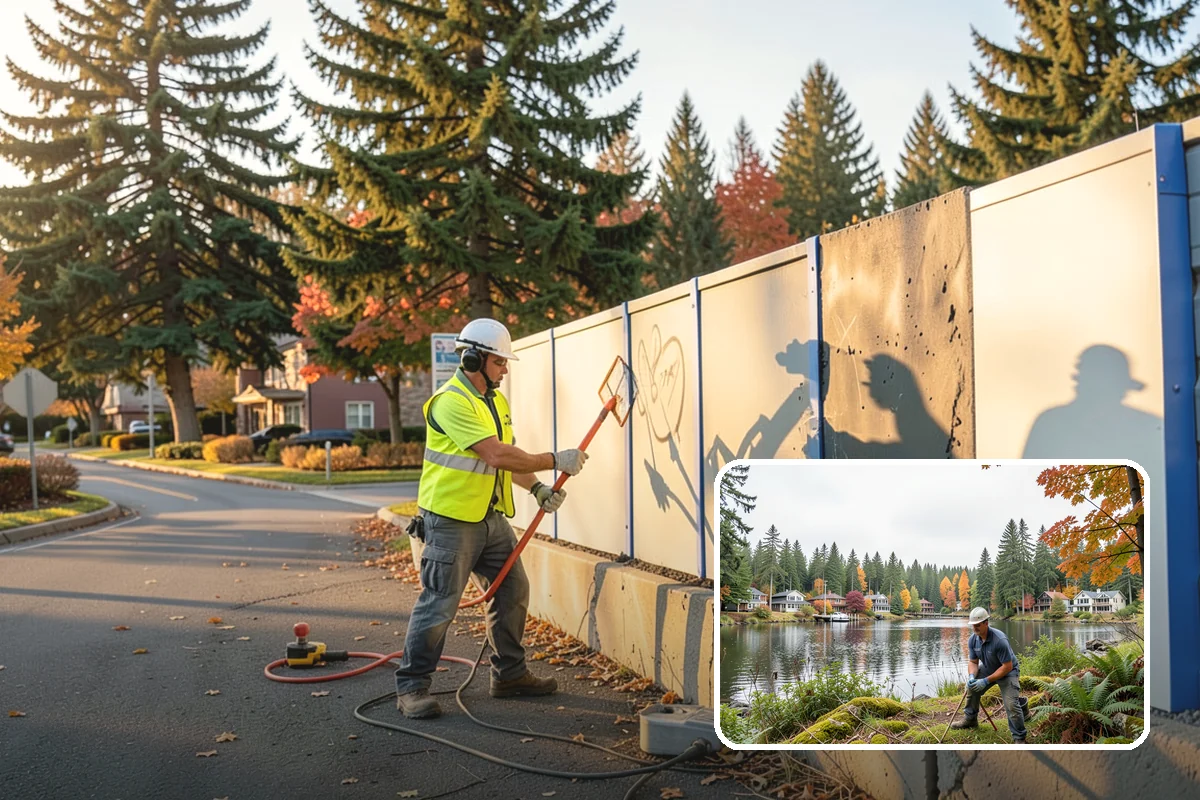 Graffiti Interior Removal in La Conner, Skagit County, WA - Quick removal that discourages repeat tagging